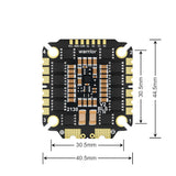 AocodaRC Warrior 3075S 75A 3-8S 4IN1 ESC 30.5x30.5mm