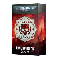 Warhammer 40,000 Chapter Approved Mission Deck 2026-27