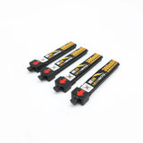 NewBeeDrone Nitro Nectar NX69 300mAh 1S 3.8V 80C HV LiPo Battery 4PCS [DG]