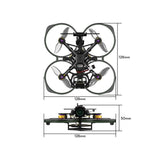 Flywoo Flylens 85 HD O4 Wide 2S Whoop FPV Drone ELRS