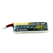 DOGCOM 550mAh 1S 150C 3.7V Micro FPV LiPO Battery BT2.0 [DG]